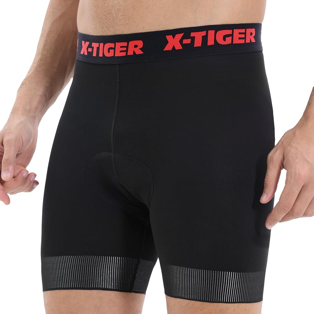 X-TIGER Cycling Underwear Mens Bike Shorts 5D Padded